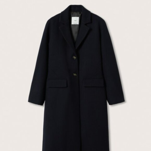 Buttoned wool coat - Picture 7 of 8